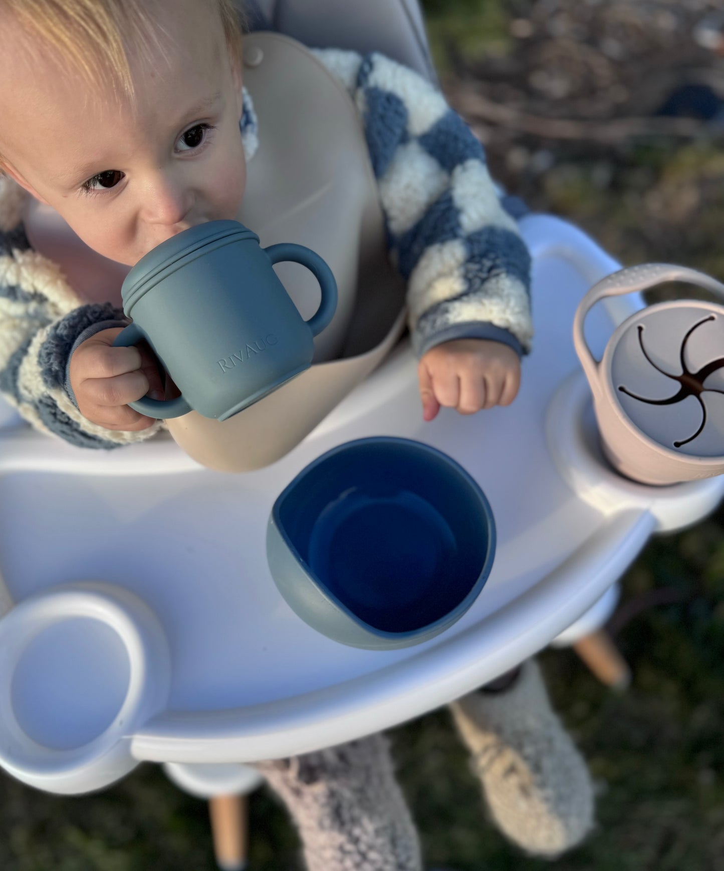 Silicone No Spill Sippy Cup